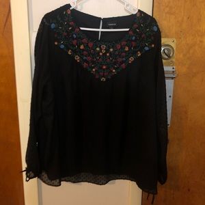 Torrid Flower blouse